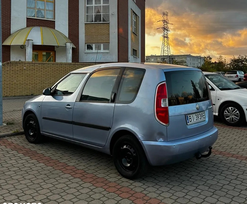 Skoda Roomster cena 13400 przebieg: 316751, rok produkcji 2007 z Białystok małe 67